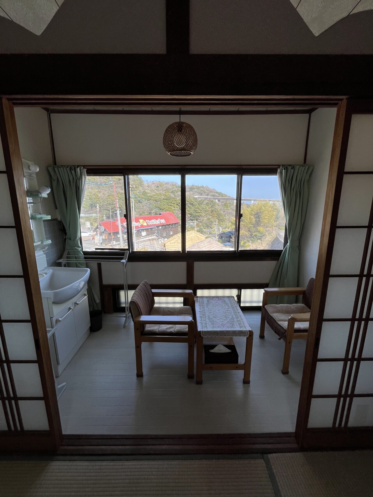 窓際の景色も素敵