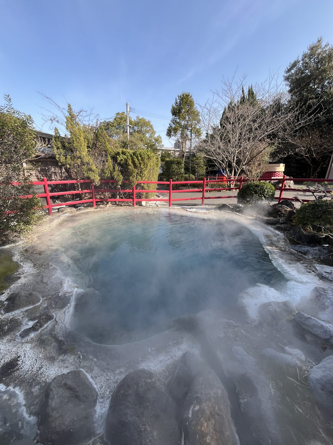 透明度の高い温泉