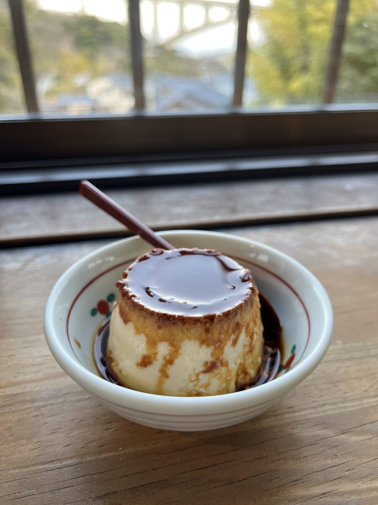 濃厚で美味な蒸しプリン