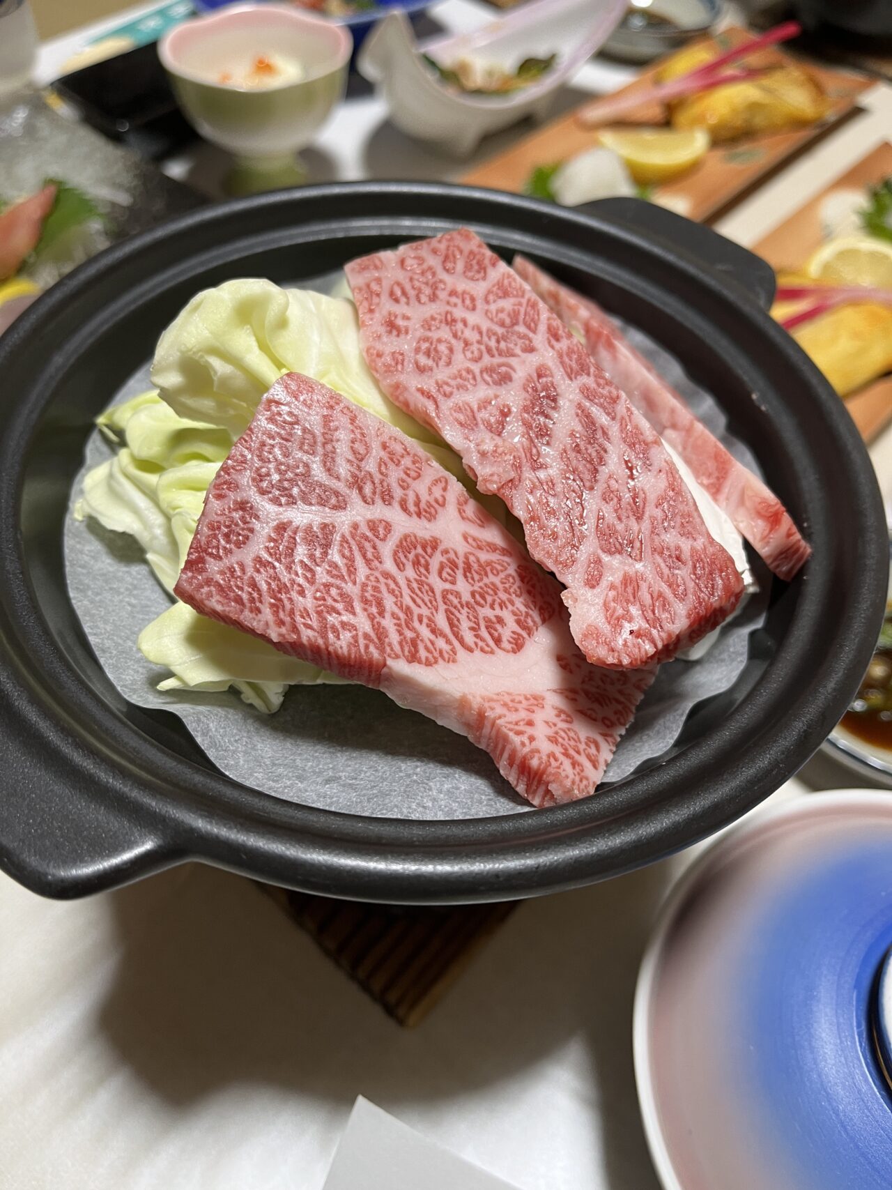 霜降りたっぷりのお肉