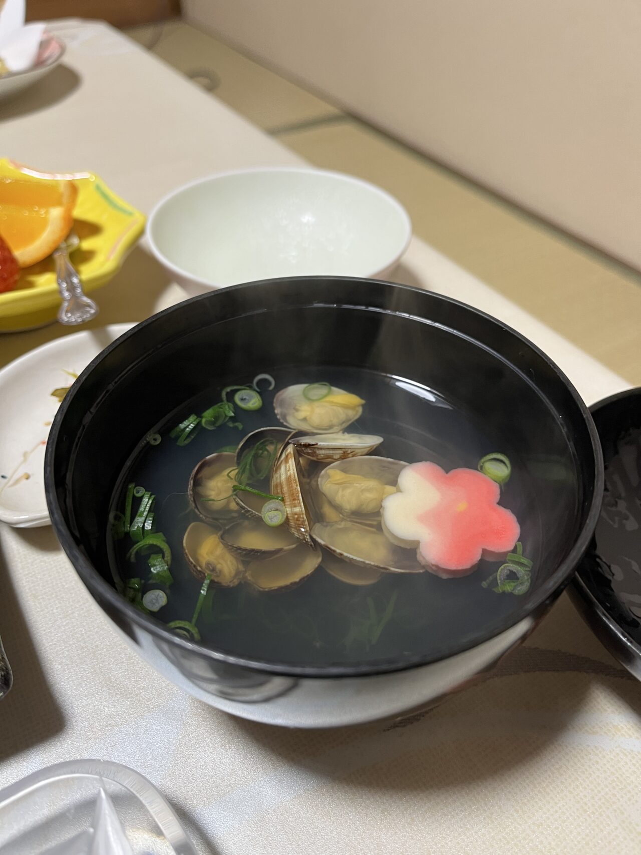 うまみが詰まった漁りのお吸い物