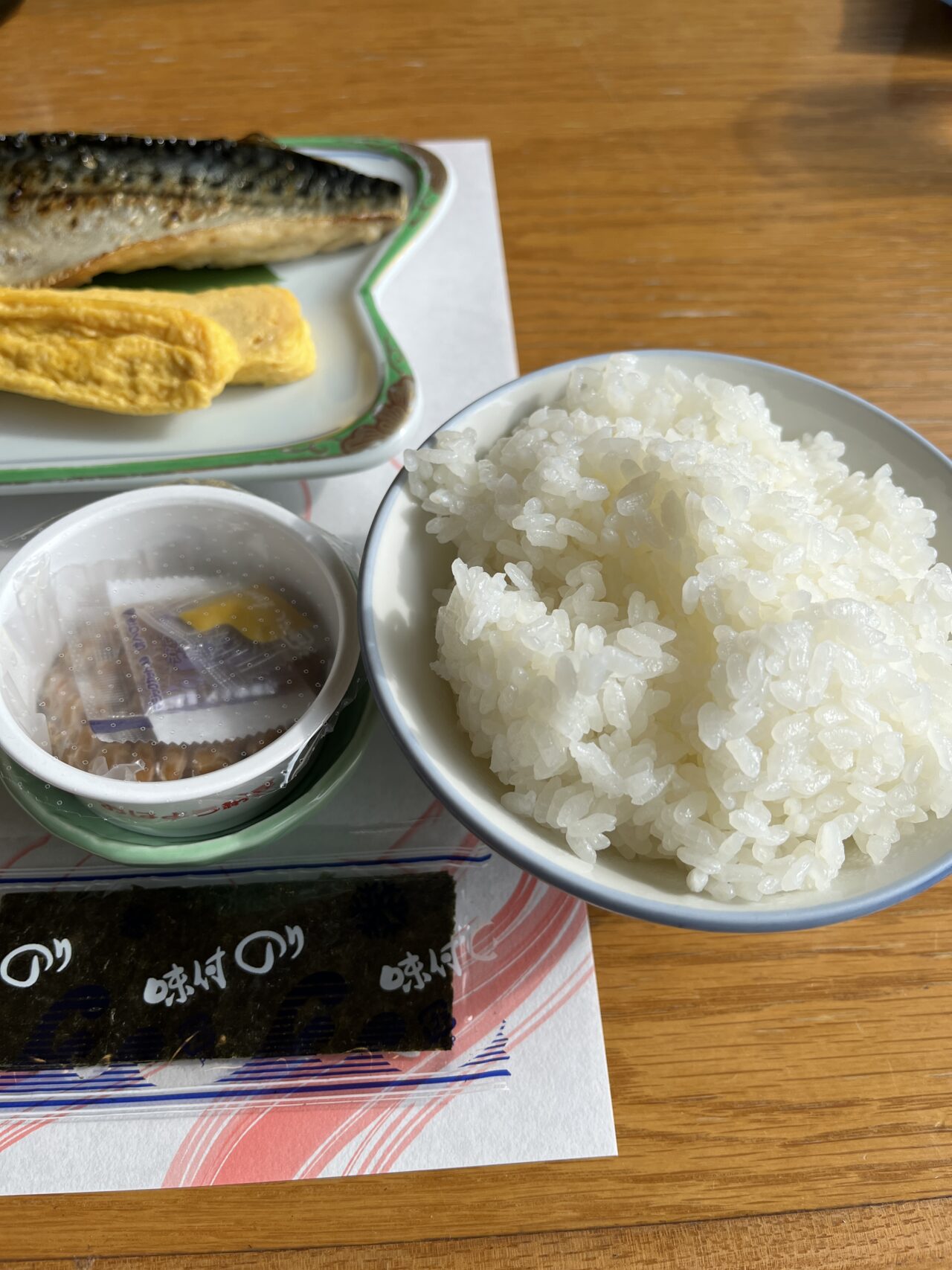 納豆とご飯の最強コンビ