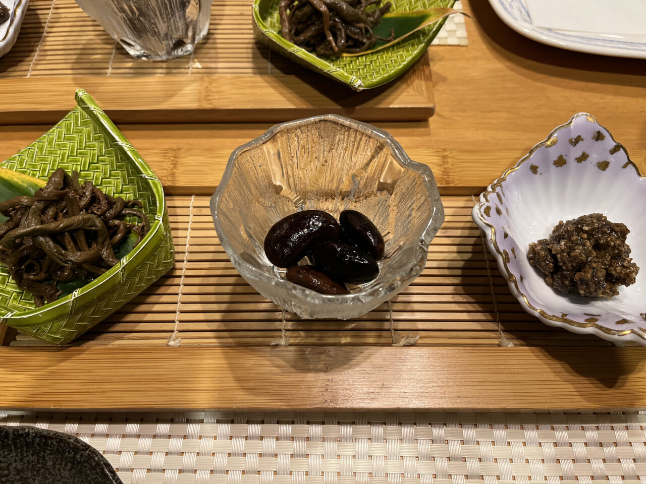 一品一品丁寧な料理