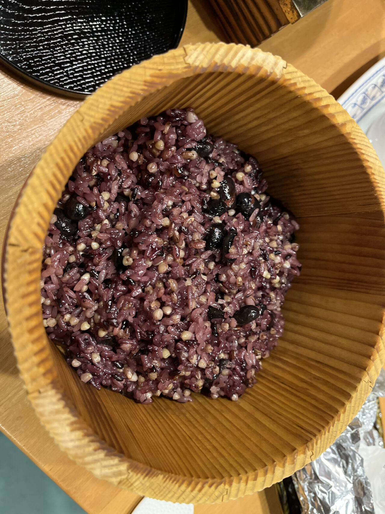 色味が美しい雑穀米