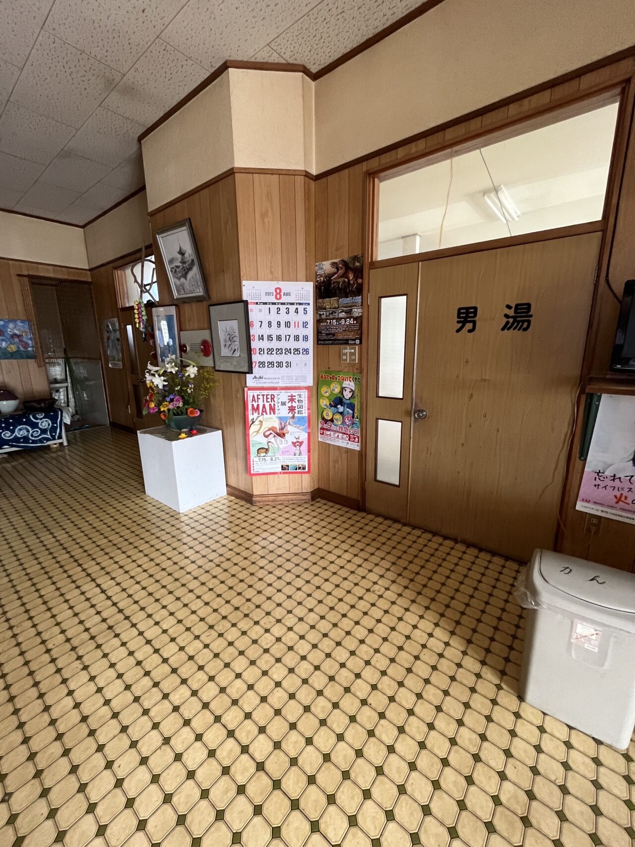 館内の昭和レトロを感じる作り