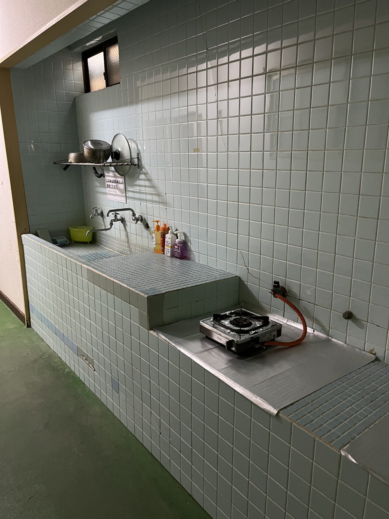 湯治場の名残を感じるガス