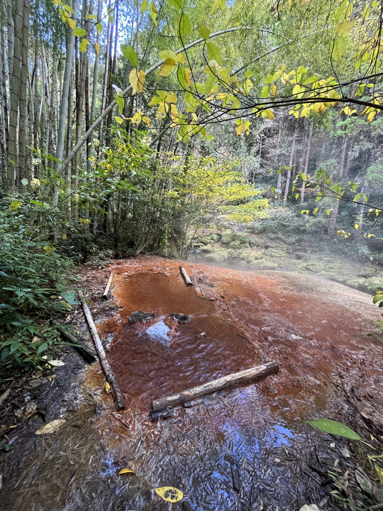 突然現れる源泉