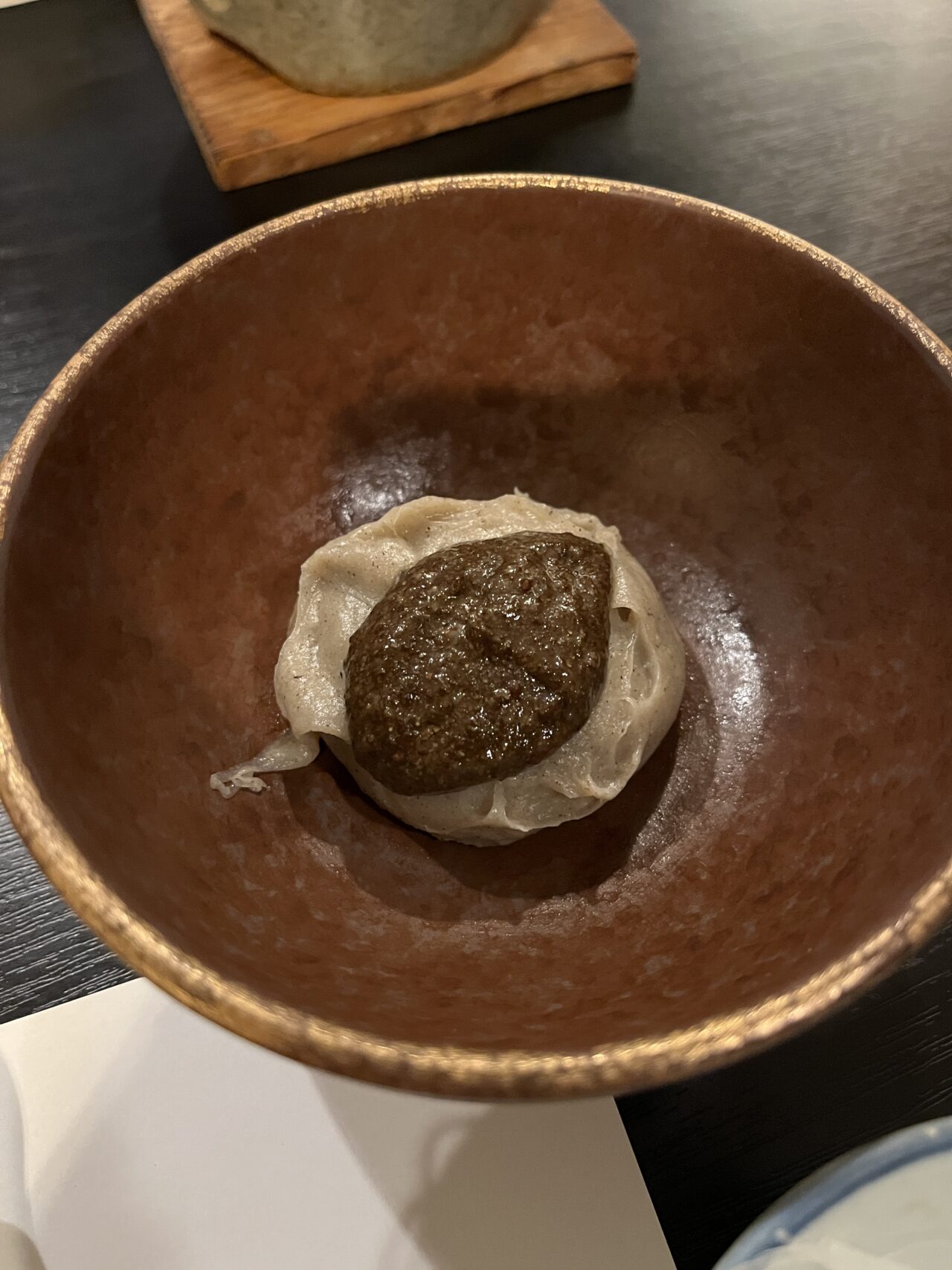 デザートみたいにクリーミーなそばがき