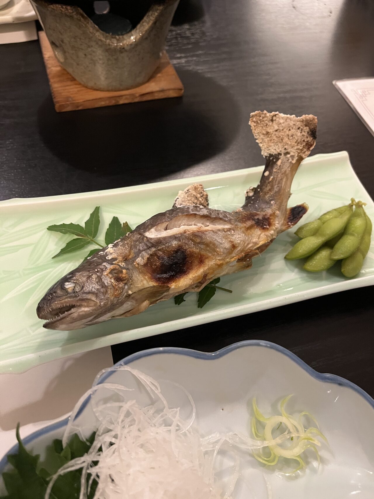 風味豊かな魚の塩焼き