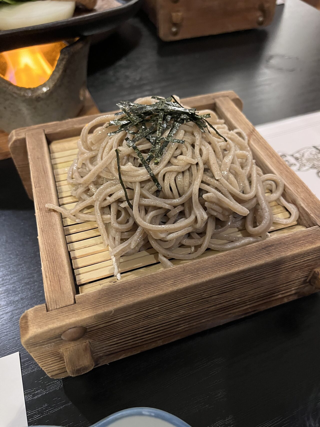 地味においしいお蕎麦