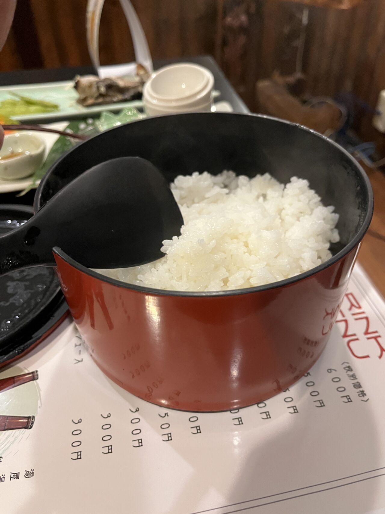 たっぷりのご飯